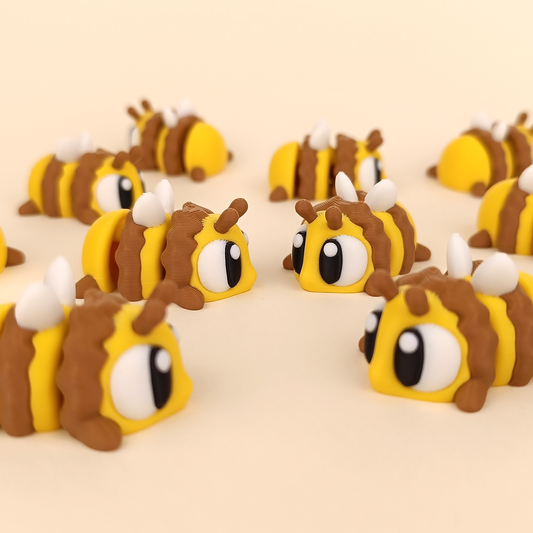 Flexi Bees – Articulated 3D Printed Fidget Toy