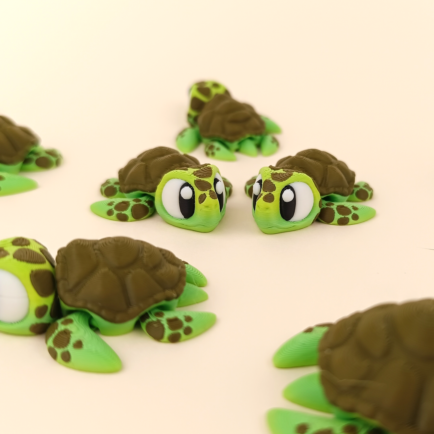 Flexi Baby Sea Turtle – Articulated 3D Printed Fidget Toy