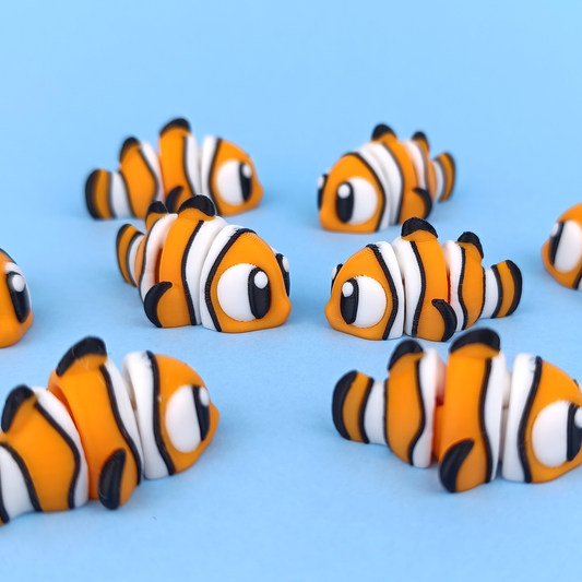 Flexi Tropical Fish – Articulated 3D Printed Fidget Toy