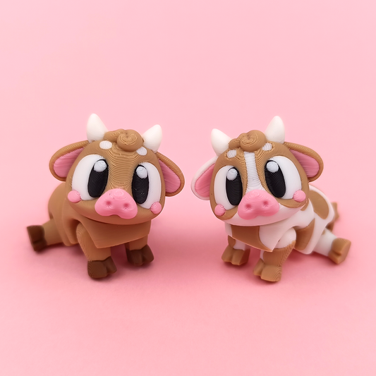 Flexi Cow – Articulated 3D Printed Fidget Toy
