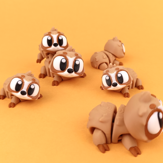 Flexi Sloth – Articulated 3D Printed Fidget Toy