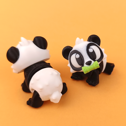 Flexi Panda – Articulated 3D Printed Fidget Toy