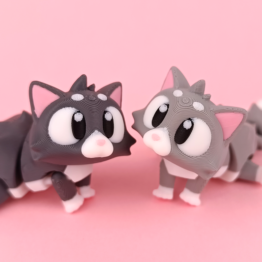 Flexi Cat – Articulated 3D Printed Fidget Toy