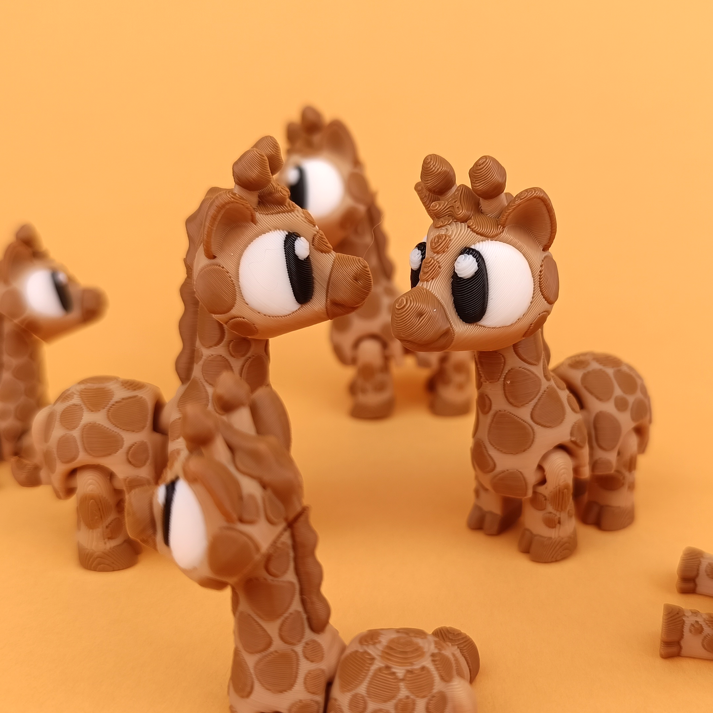 Flexi Giraffe – Articulated 3D Printed Fidget Toy