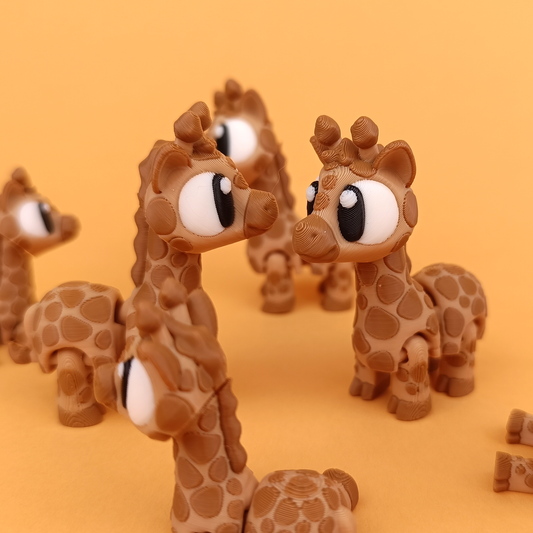 Flexi Giraffe – Articulated 3D Printed Fidget Toy