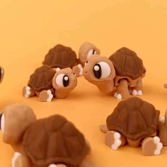 Flexi Tortoise – Articulated 3D Printed Fidget Toy