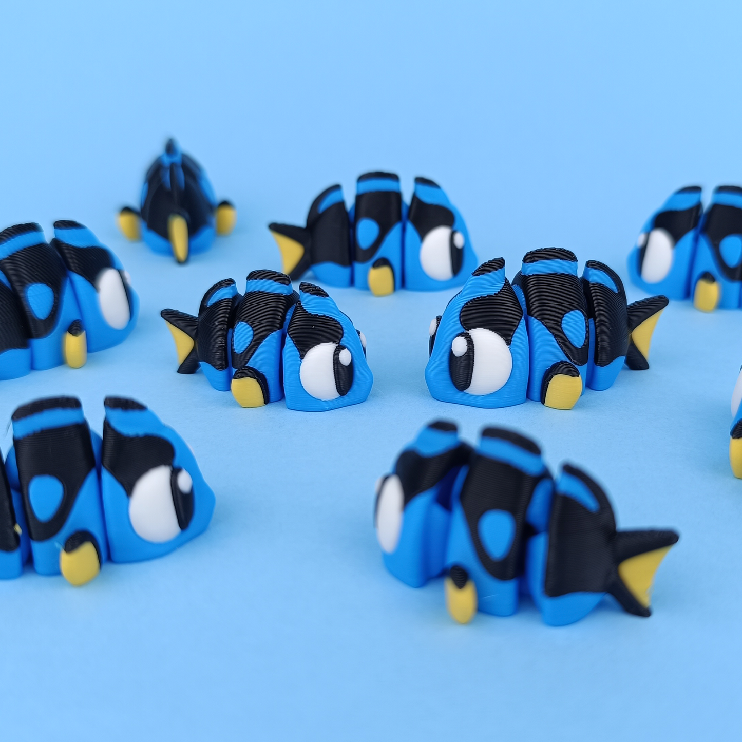 Flexi Tropical Fish – Articulated 3D Printed Fidget Toy